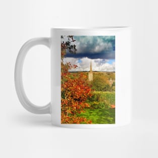 St John the Baptist Church Burford Cotswolds Mug